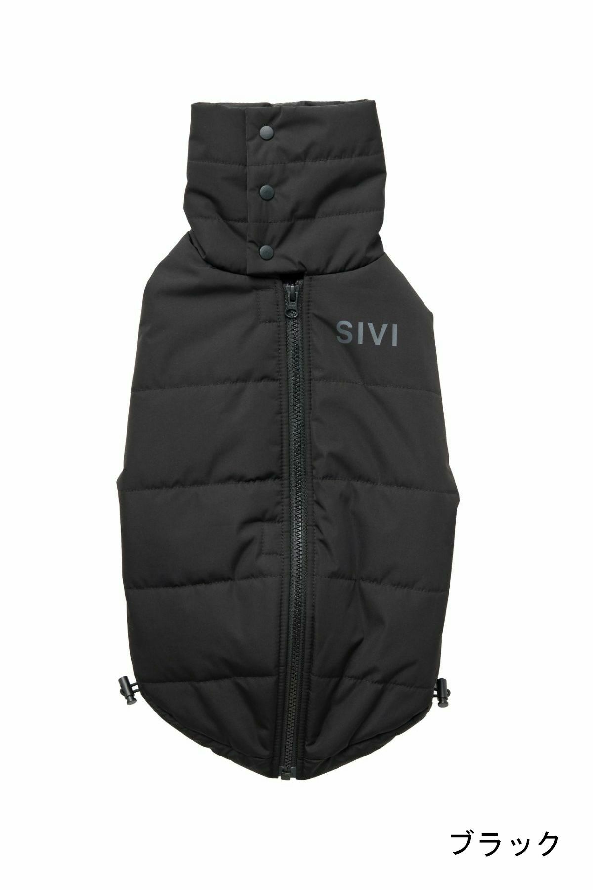 SIVI 3M THINSULATE ダウンベスト｜撥水 Sサイズブラック SIVI 3M THINSULATE ダウンベスト｜撥水 | SIVI｜イタグレ 服